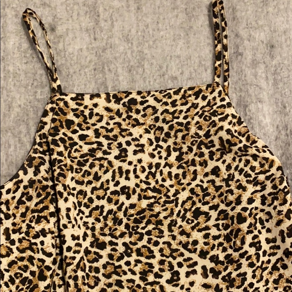 Cheetah mini dress